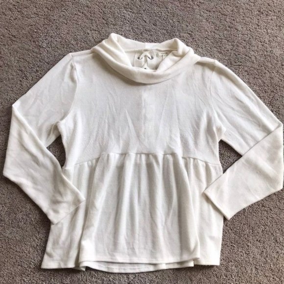 Maurices women's extra large white cowl neck sweater - Picture 1 of 5